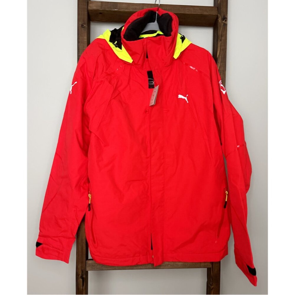 Mens Red Puma Jacket